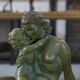 Terracotta sculpture with bronze patina by Ugo Cipriani