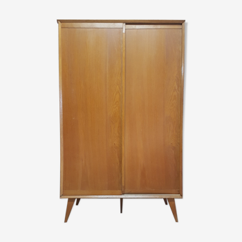 Armoire vintage en bois  pieds compas