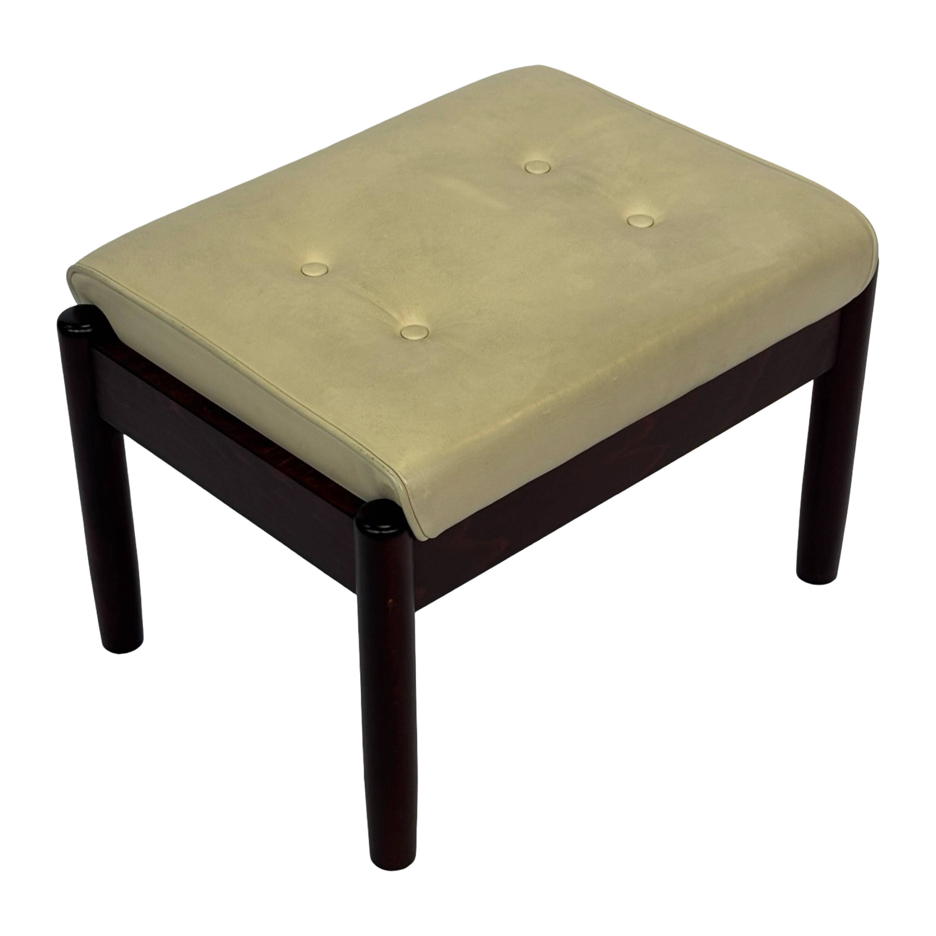 Vintage Farstrup Danish Design Footrest Footstool Ottoman