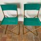 Pair of camping chairs