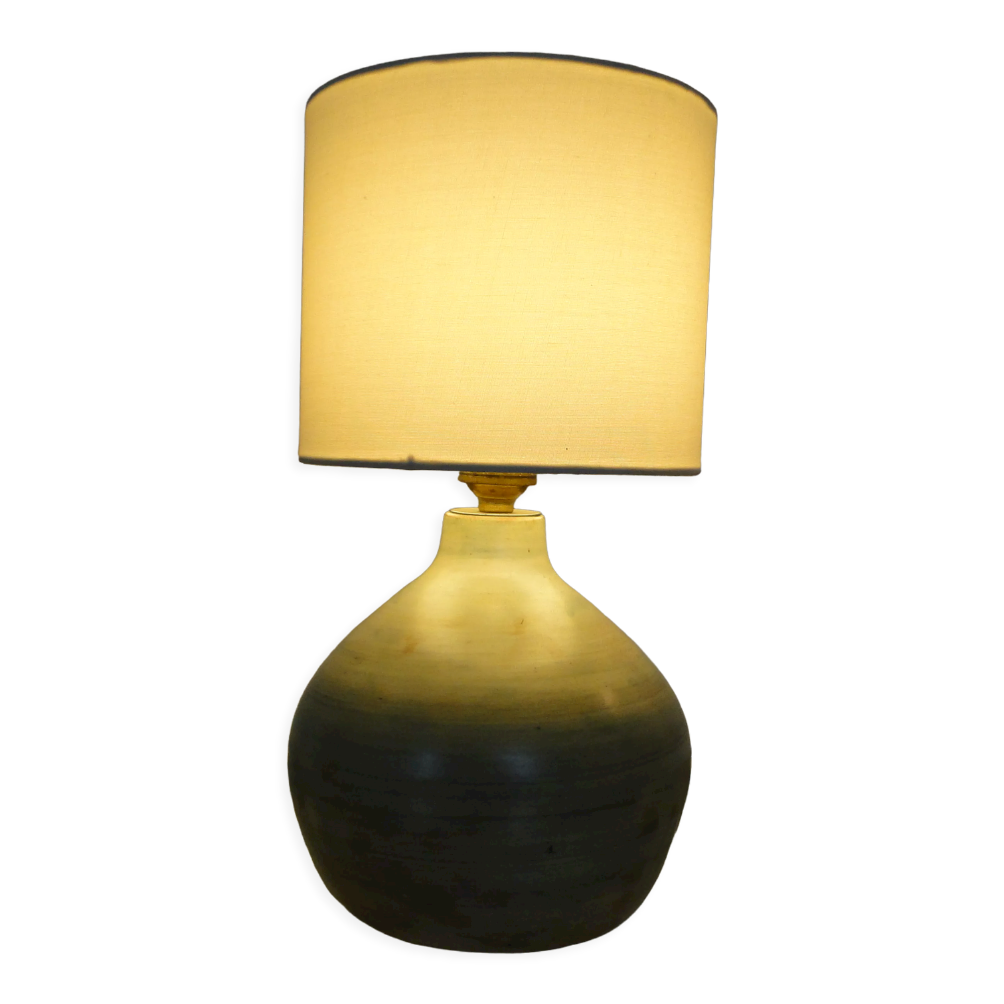 Vintage ceramic bedside table lamp from 1959 France