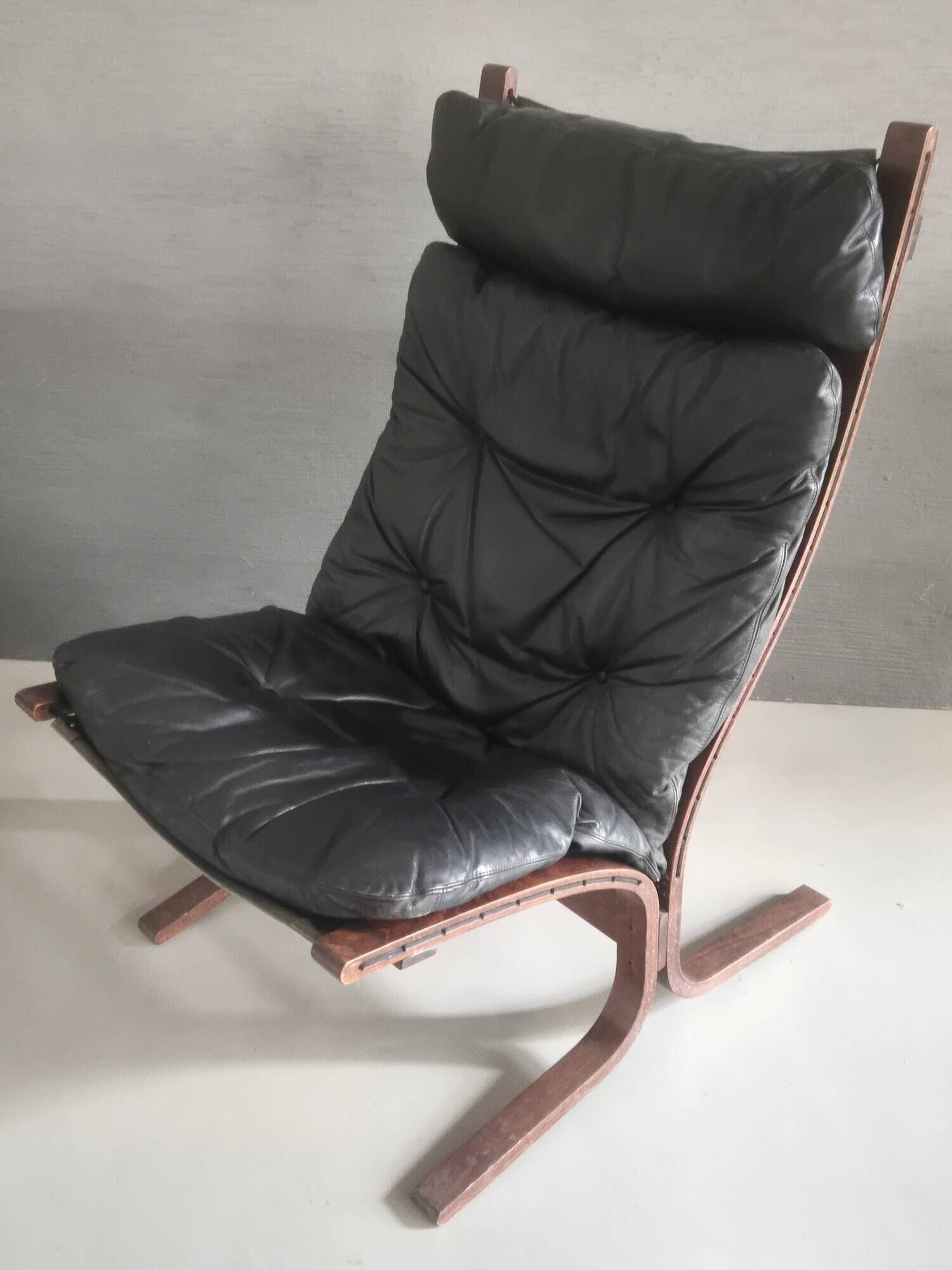 Siesta armchair + ottoman, Ingmar Relling for Westnofa