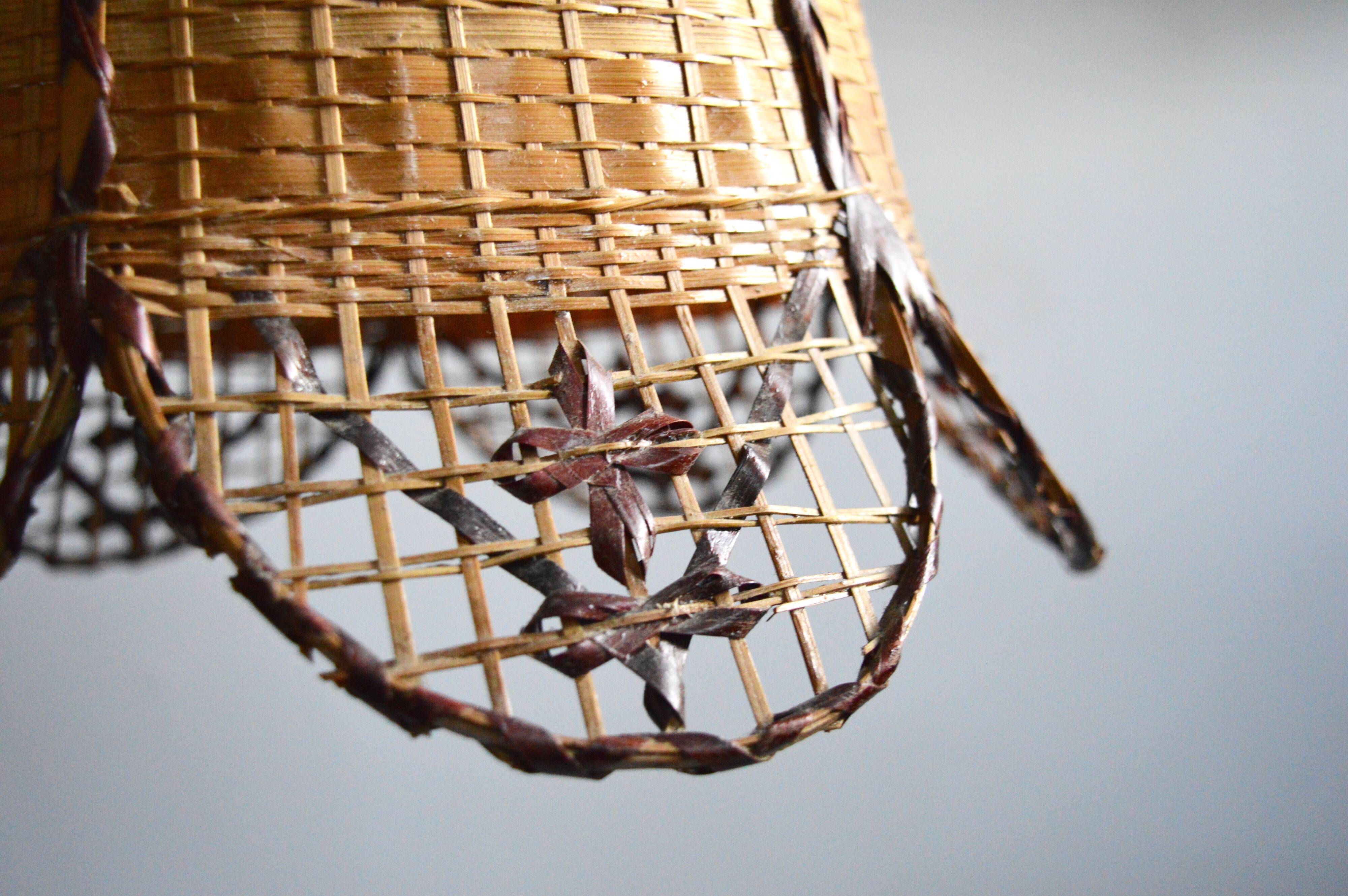 Wicker hanging