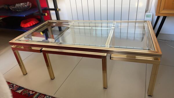 Paire de tables basses pierre vandel