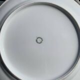 Set of plates and fish dish