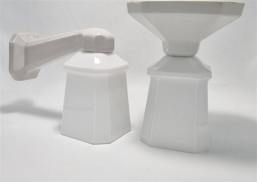 Art Deco wall and ceiling light