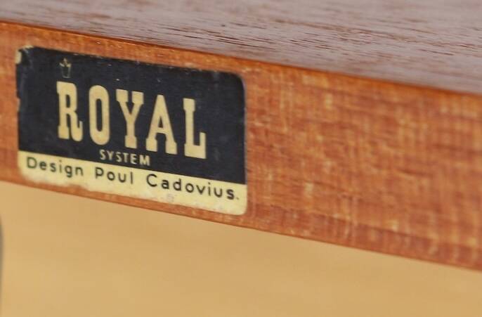 vintage freestanding wall unit – Poul Cadovius, Royal System