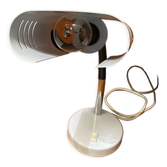 White swivel articulated lamp