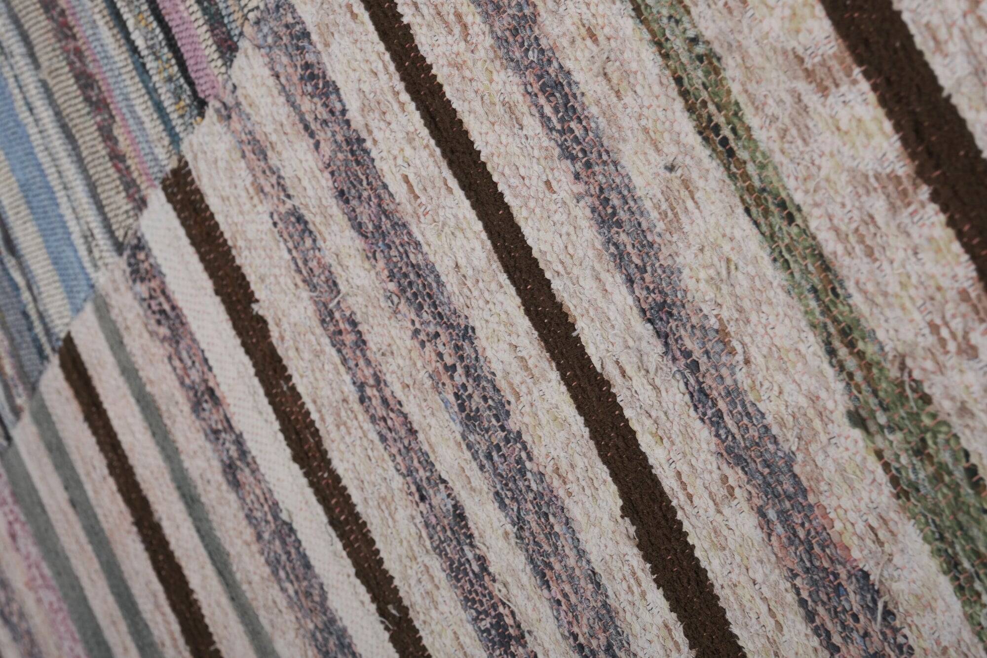 Vintage Turkish kilim handwoven 244x324 cm