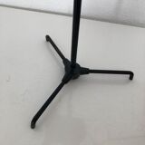 Vintage black projector lamp 1970 - 40 cm