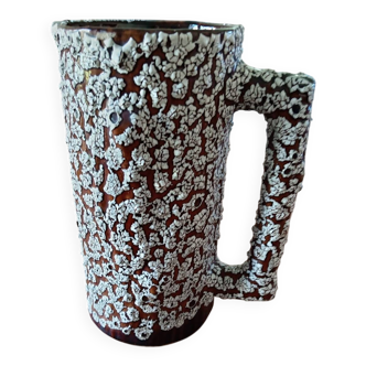 Moonstone pitcher vase Vallauris