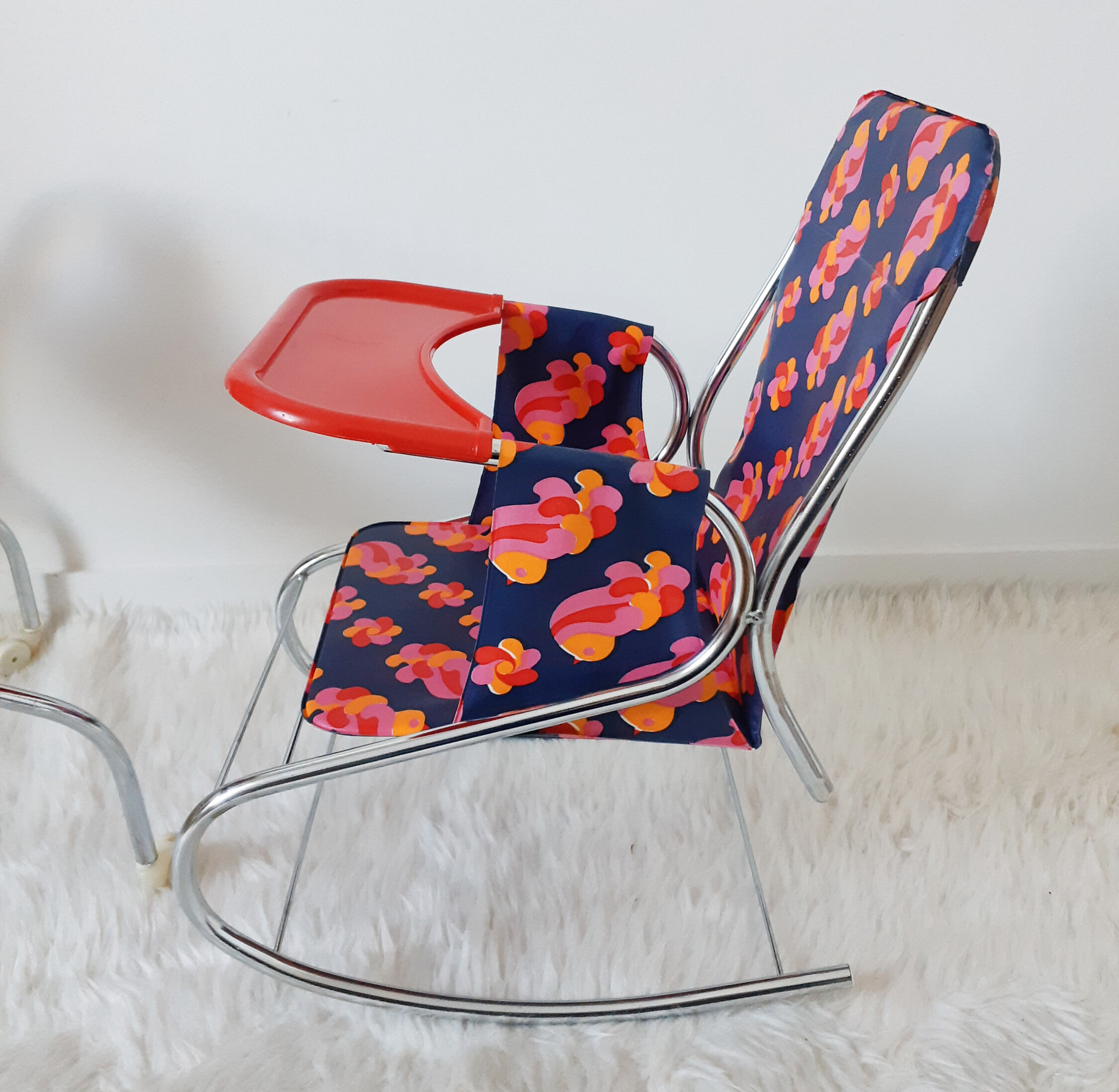 Youpala high chair for doll , vintage, 60s