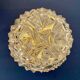 Vintage globe wall / ceiling light in molded glass