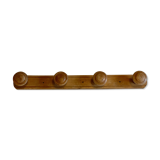 Coat rack 1930 art deco all wood