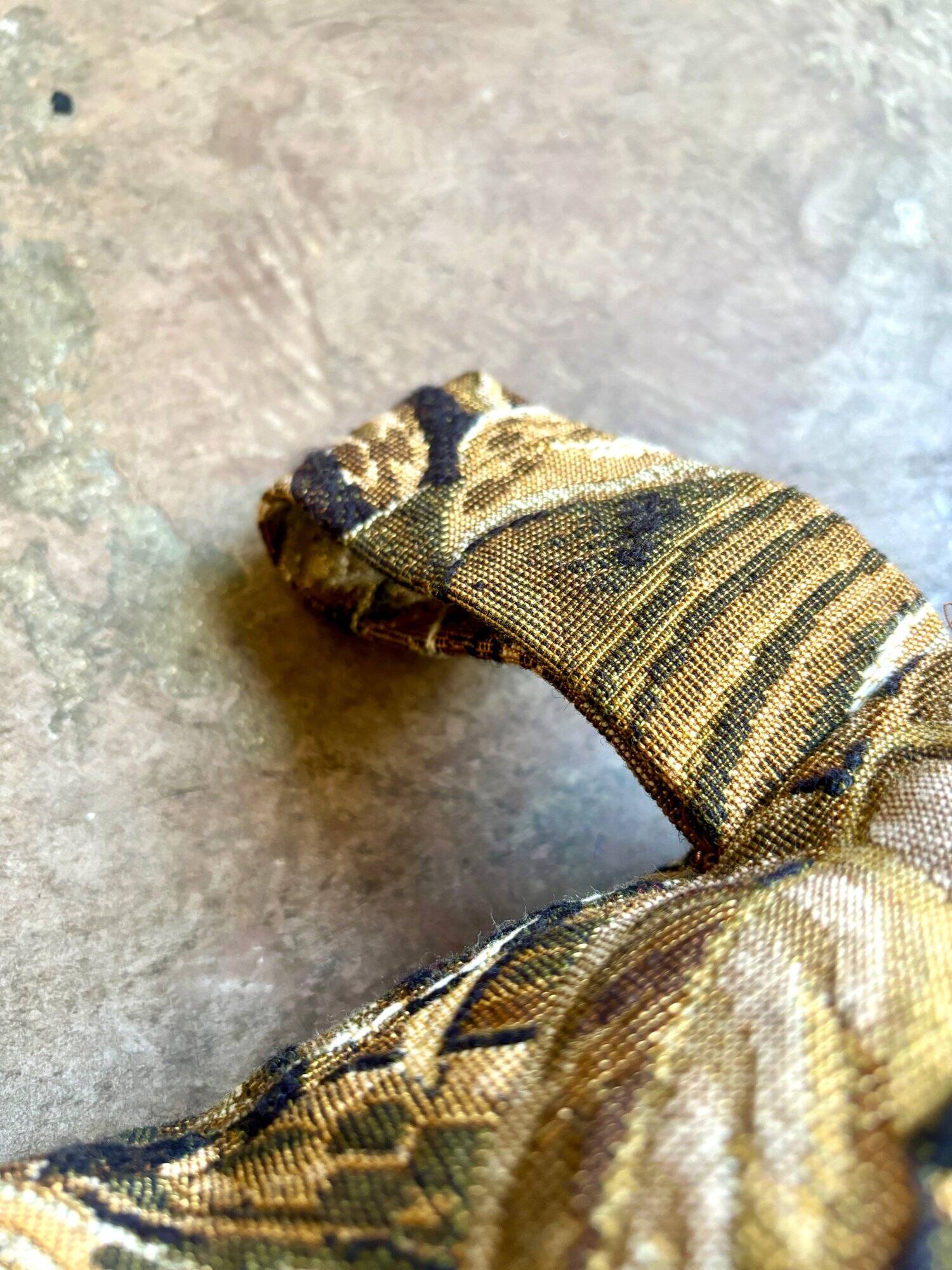 Coussin, tête de lit en Jacquard de coton ☐ 72 x 45 cm