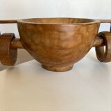 Modernist monoxyl wood cut 1960