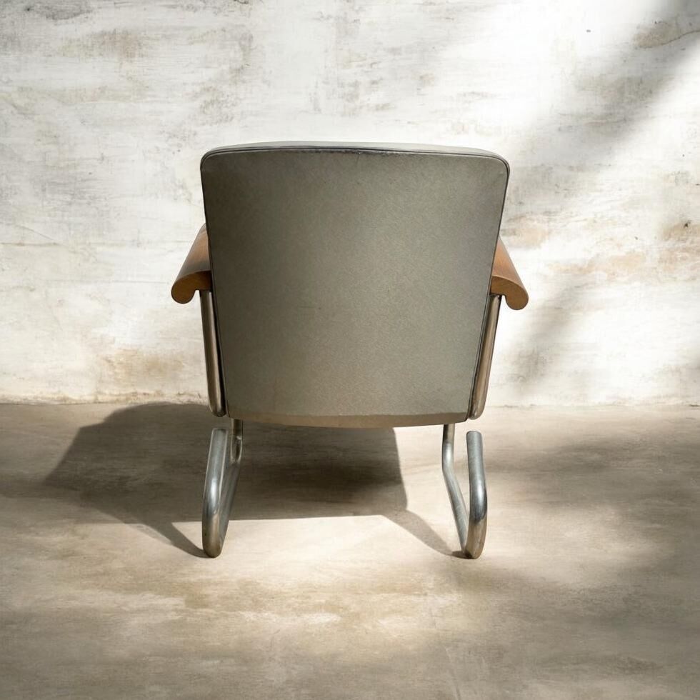 Bauhaus-style armchair - United States - 1950s
