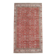 6x11 Vintage Faded Red Floral Pattern Persian Vintage Rug, 182x322 Cm