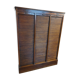 Old oak triple curtain binder