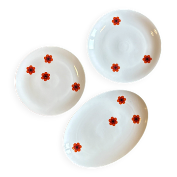 Set of 3 vintage serving dishes Scherzer Bavaria