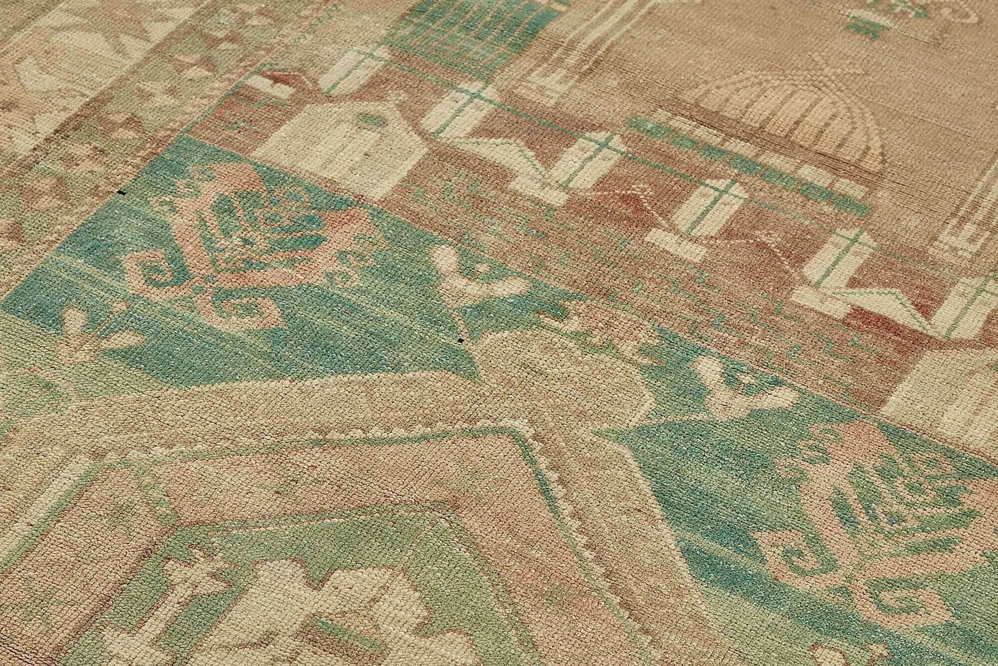 Turkish Vintage Anatolian Rug 142 cm x 210 cm