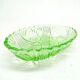 I3t green hydrangea plate art deco