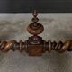 Small walnut desk, Henri II style – late 19th century