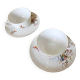 Cups and saucers