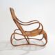 Fauteuil en rotin, années 1950