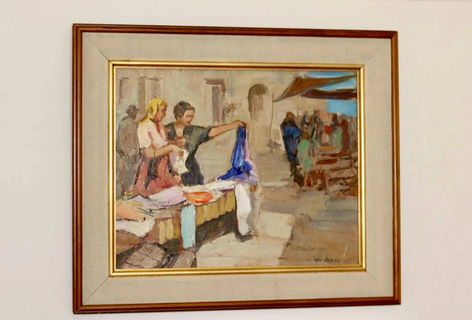 "Street Market" by Knut Norman