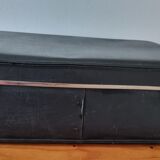 Black Suitcase Rigid Retro Style