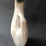 Glazed ceramic vase, France, 20th century