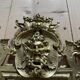 Pair of mirrors with candle holders in bronze signed FC Paris Napoleon III