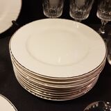 9 Porcelain dessert plates