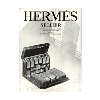 Affiche vintage années 30 Hermes 30x40cm sans cadre