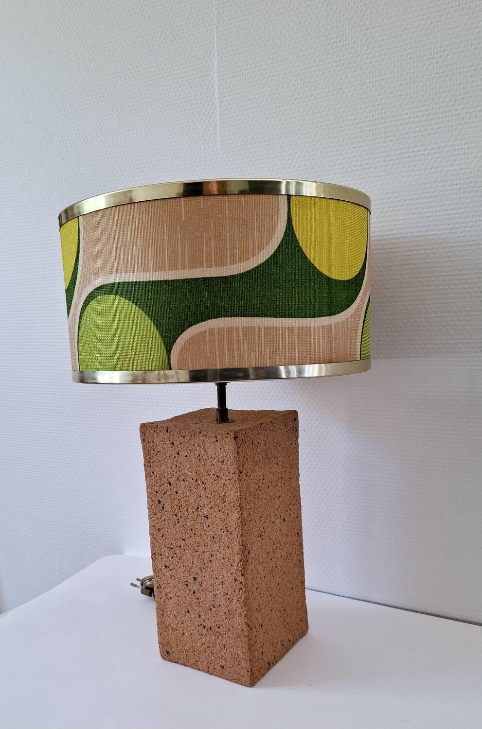 Lampe en céramique 70's
