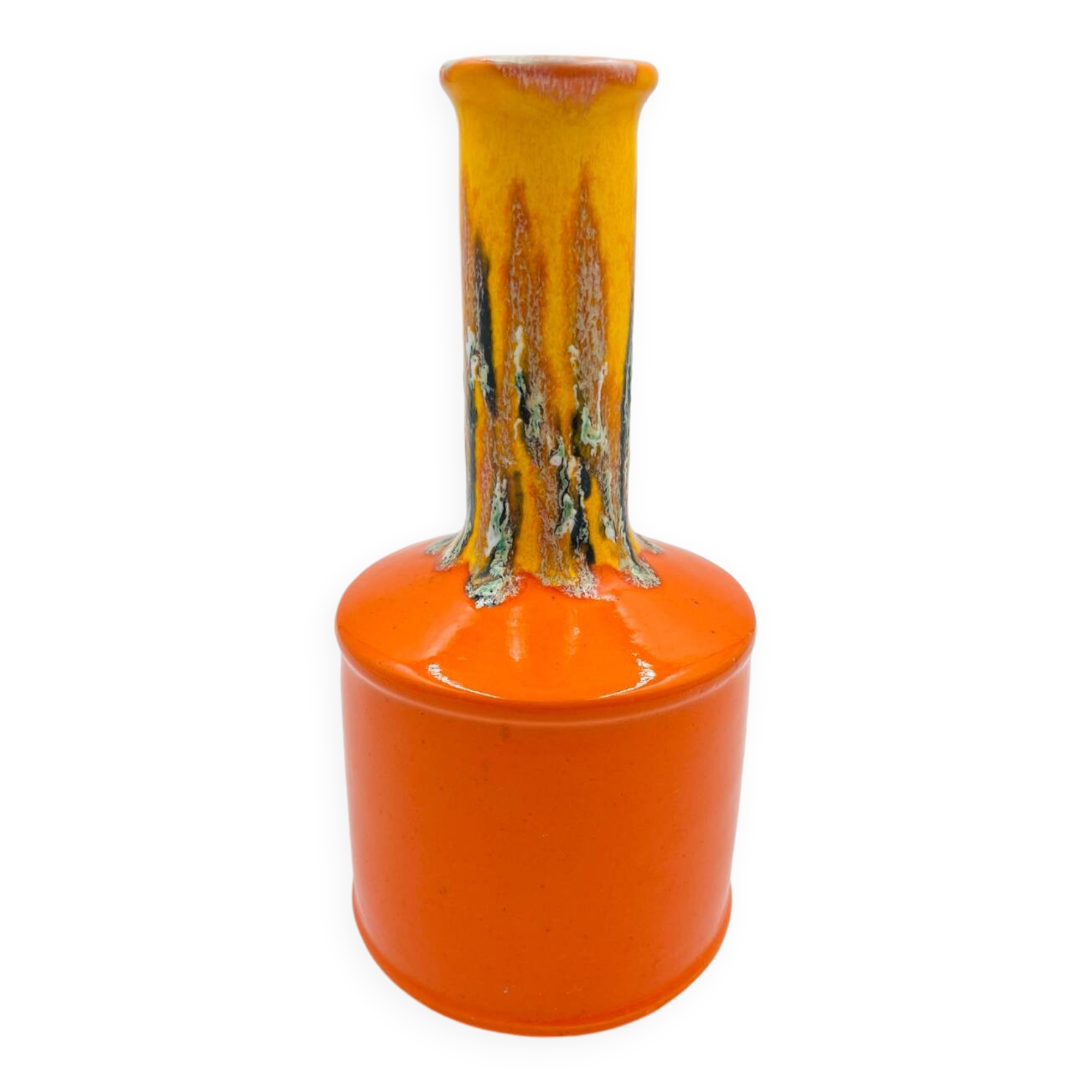 Orange vase