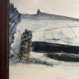Paysage - peinture à l’huile