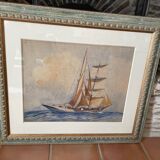 Tableau marine Marc Chataignier