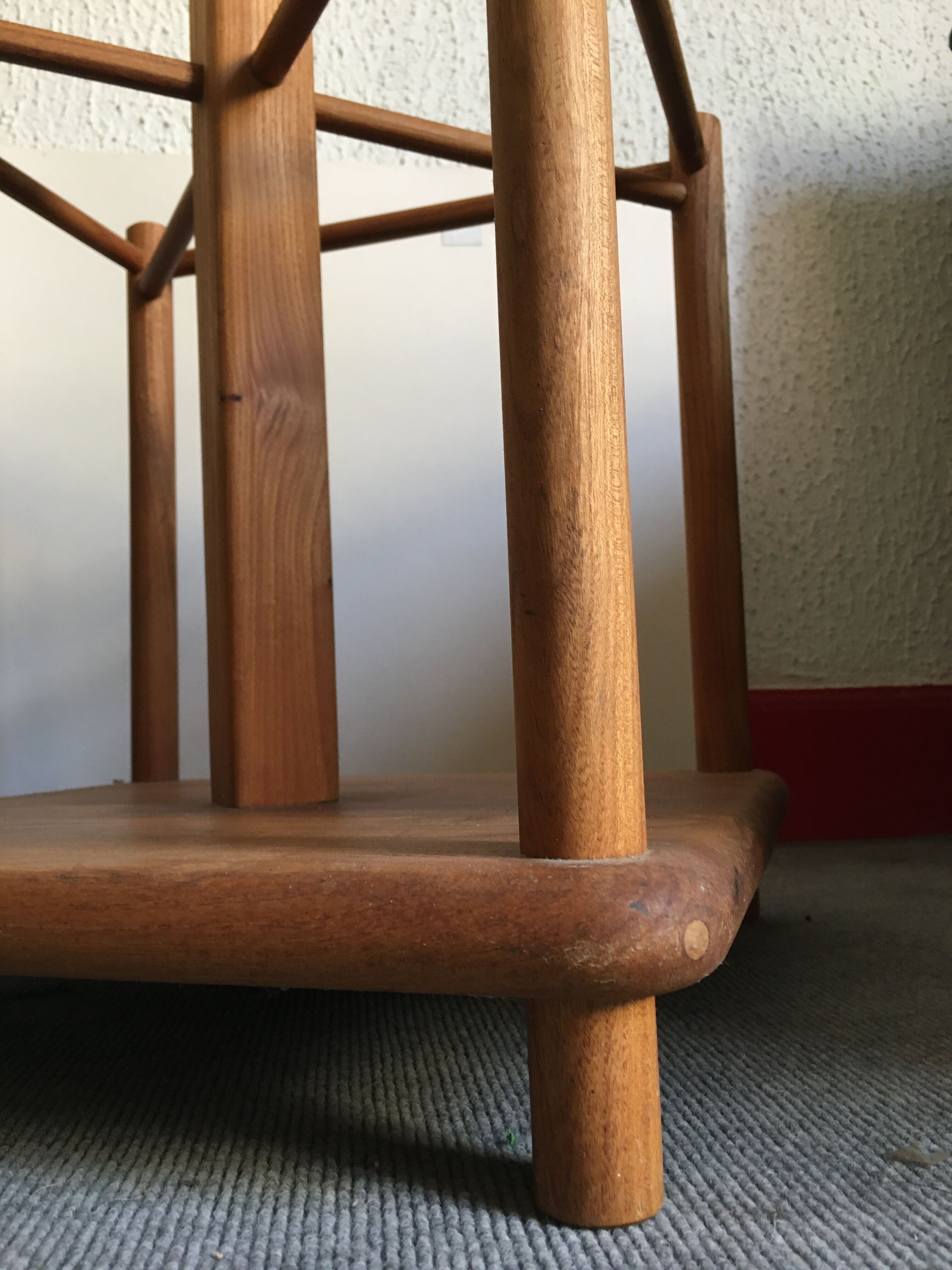 Scandinavian vintage parrot coats holder