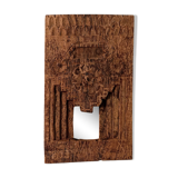 Temple mirror in recycled wood