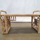 Vintage wicker breakfast trays