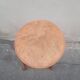 Curved mud stool
