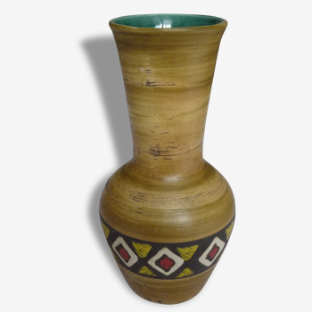 Jasba w germany diamond pottery vase