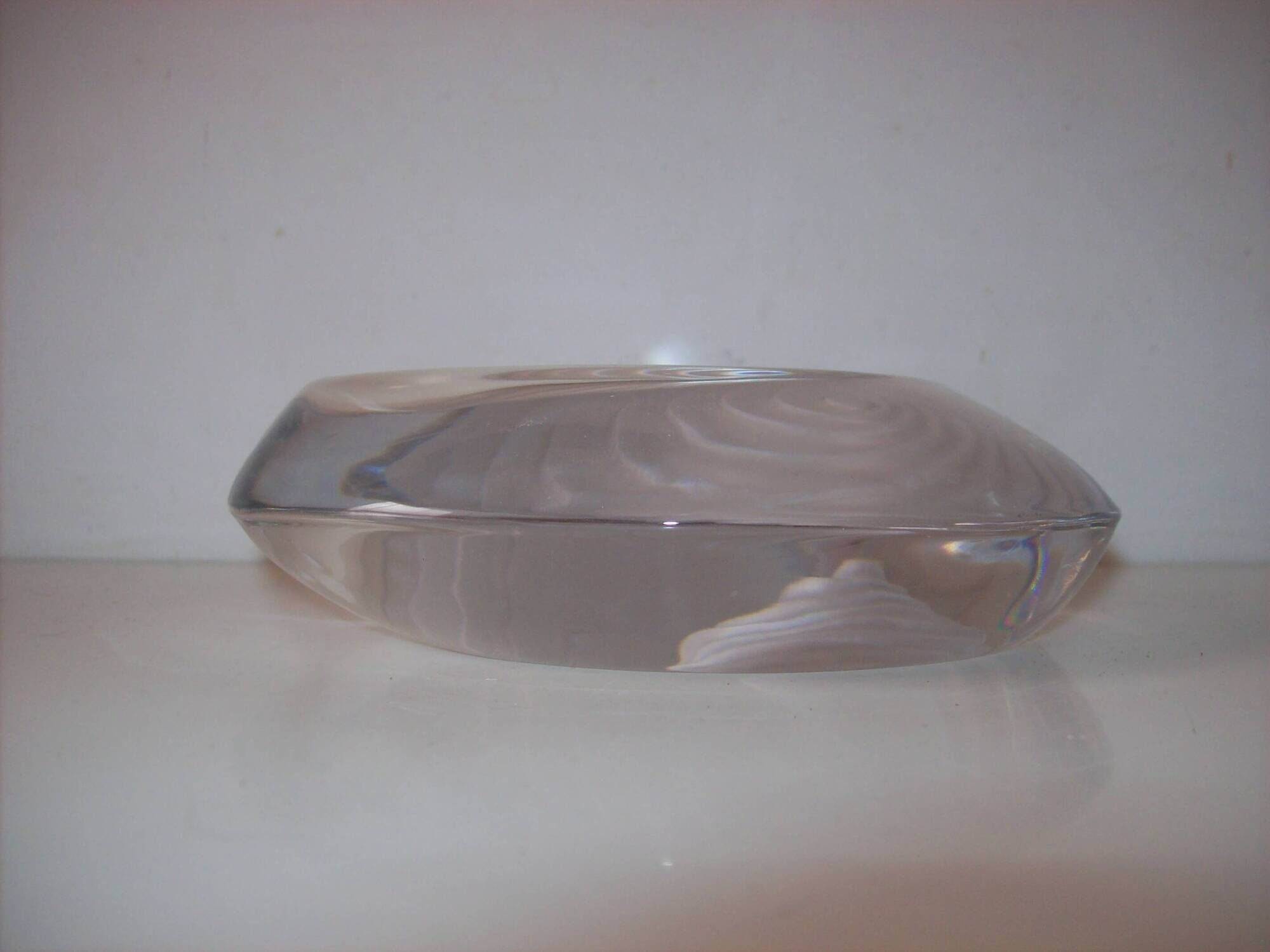 Daum ashtray and pocket tray