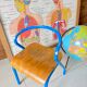 Vintage child school chair Jacques Hitier
