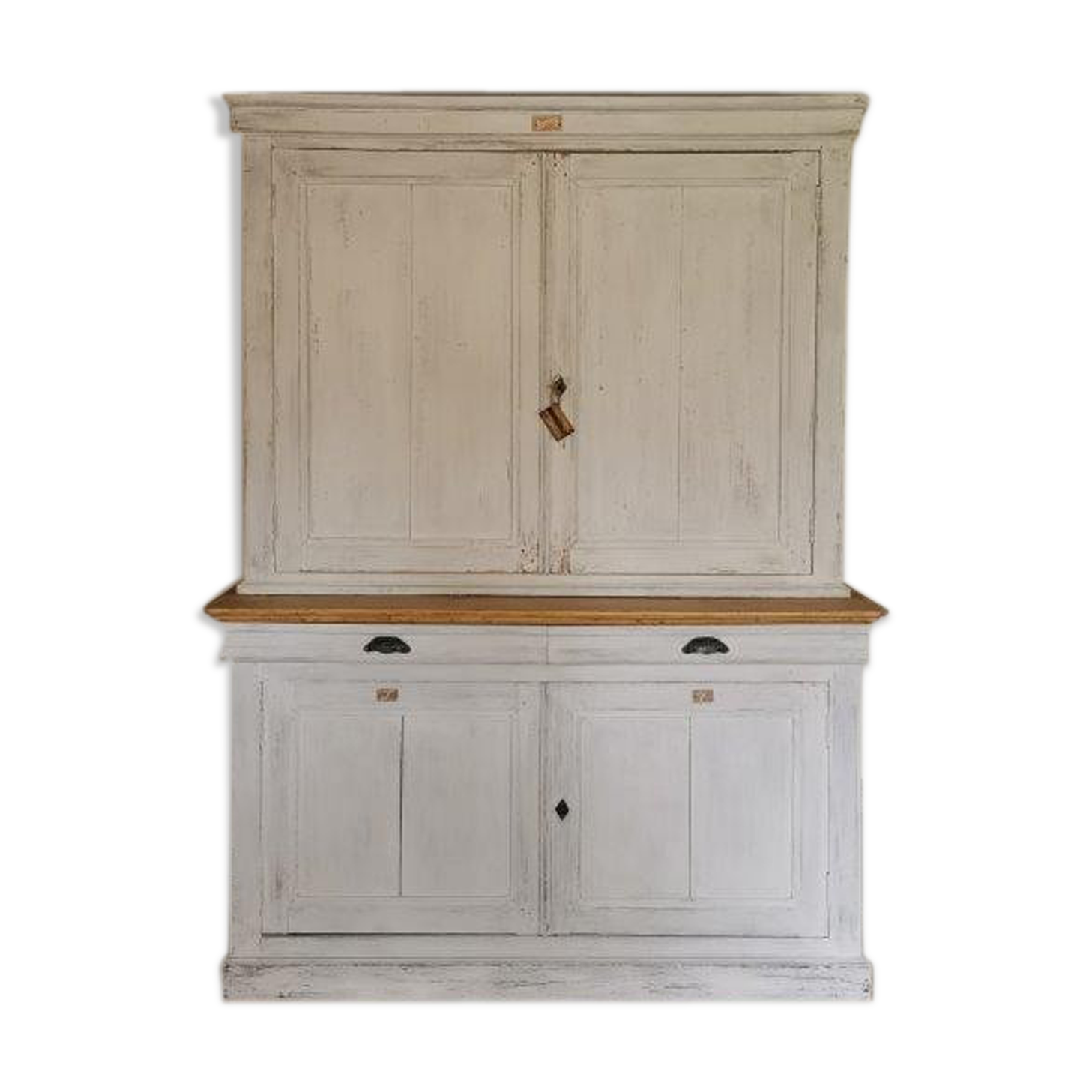 Vaisselier deux corps ancien