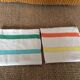 2 vintage tea towels