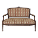 Louis XVI style two-seater sofa bench from the 1900s