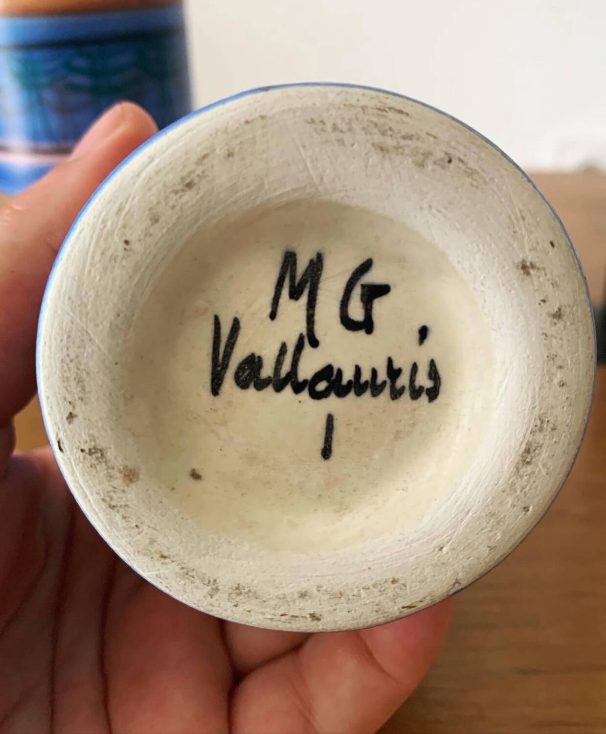 Roller vases by Michel Gorgeon for Vallauris